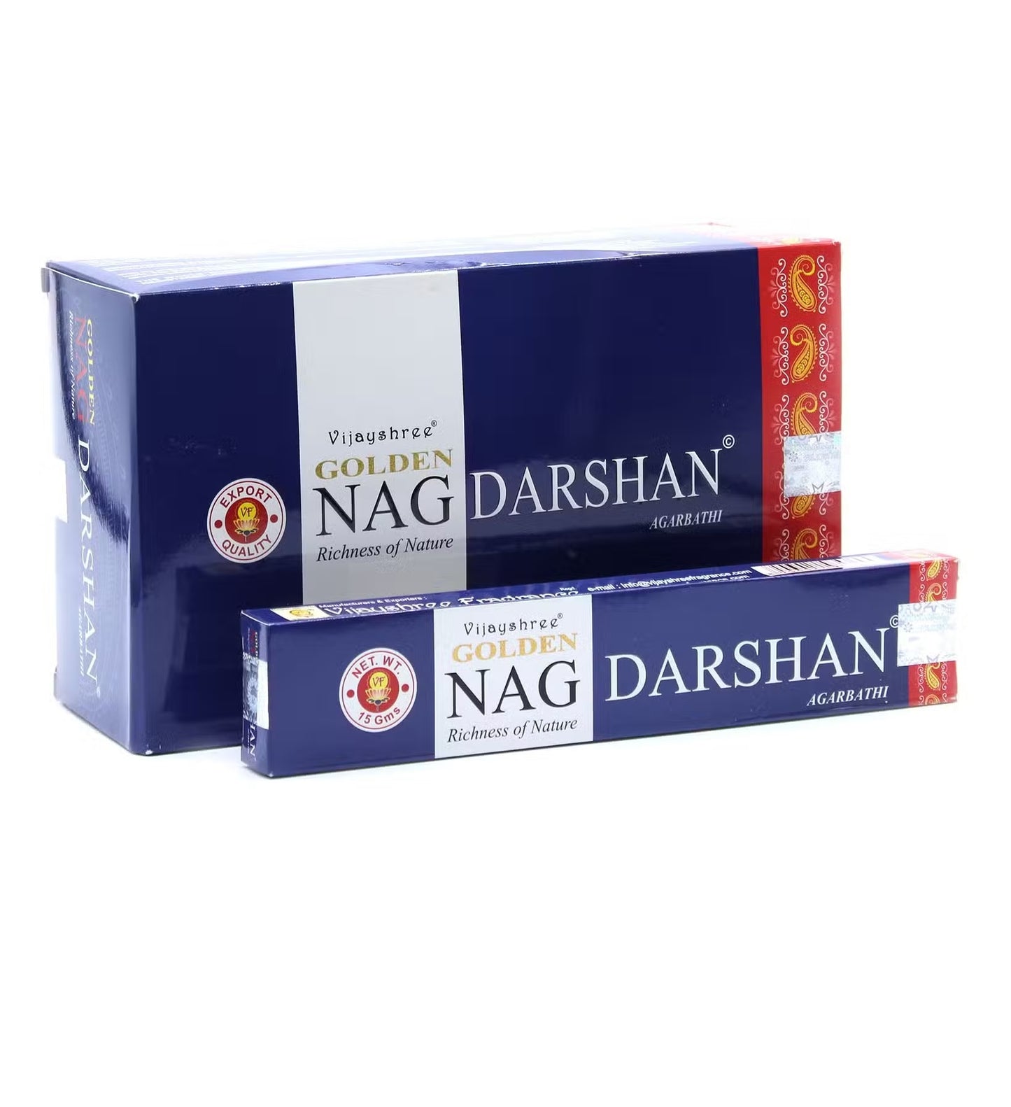 Bețișoare Parfumate Golden Nag - Darshan