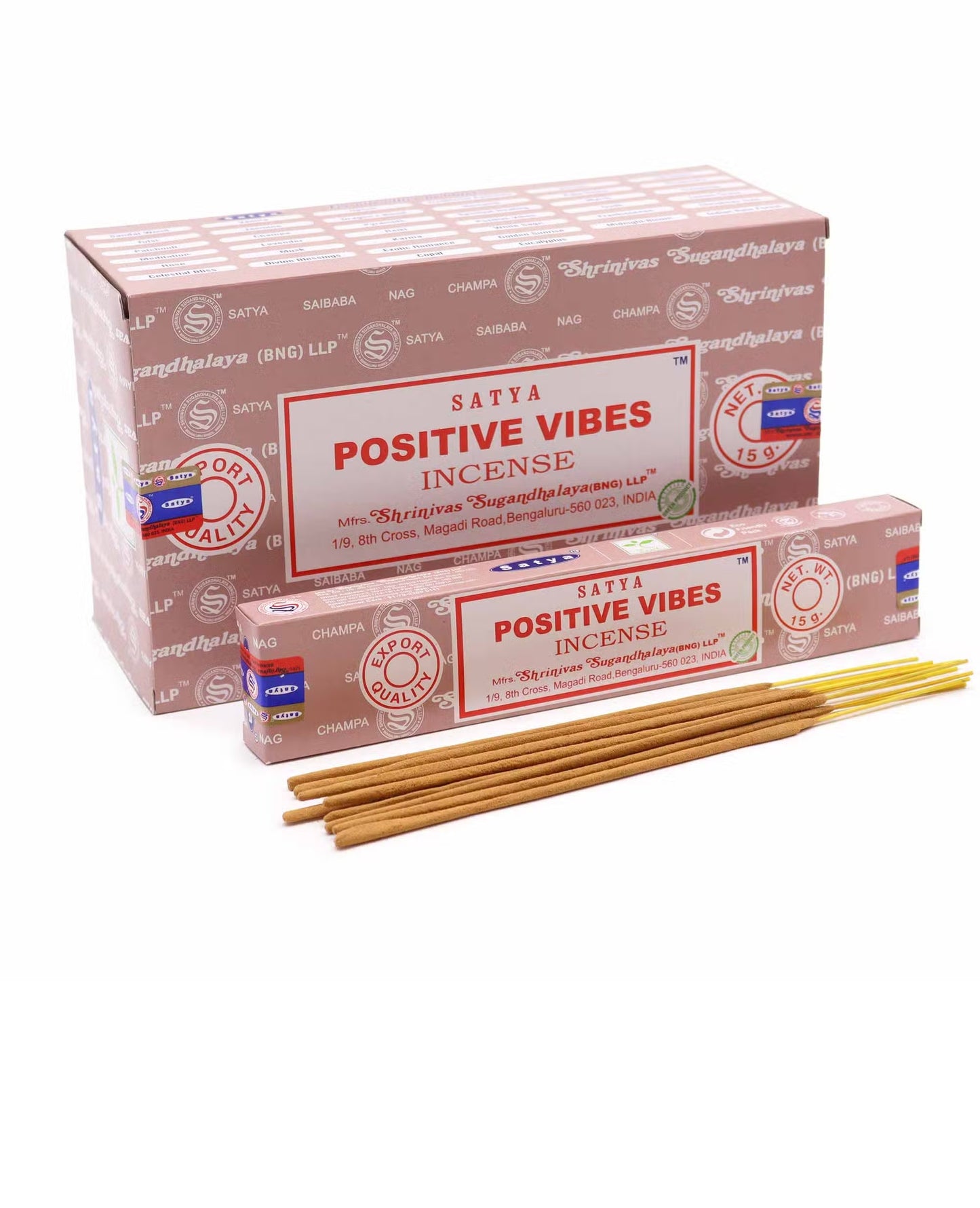 Bețișoare Parfumate Satya - Positive vibes