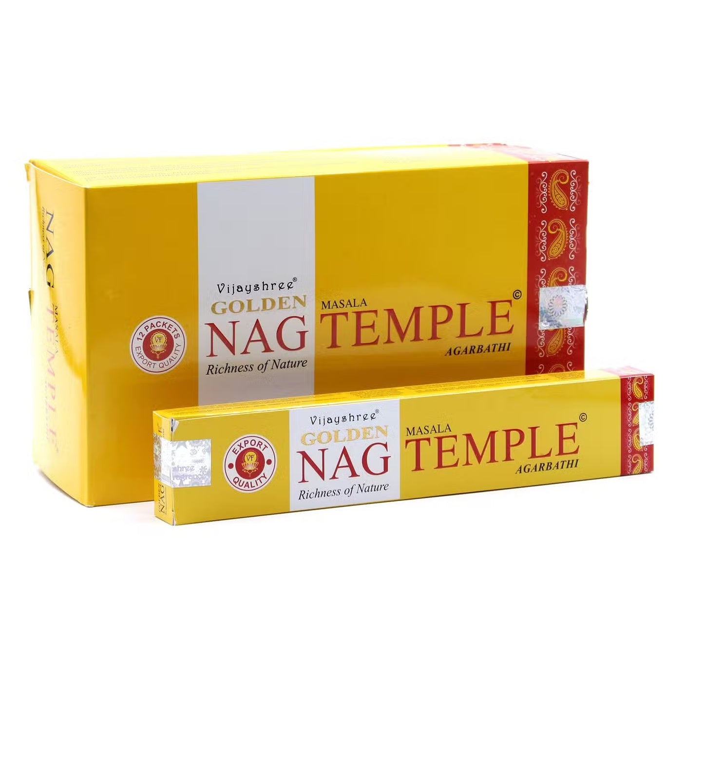 Bețișoare Parfumate Golden Nag - Temple