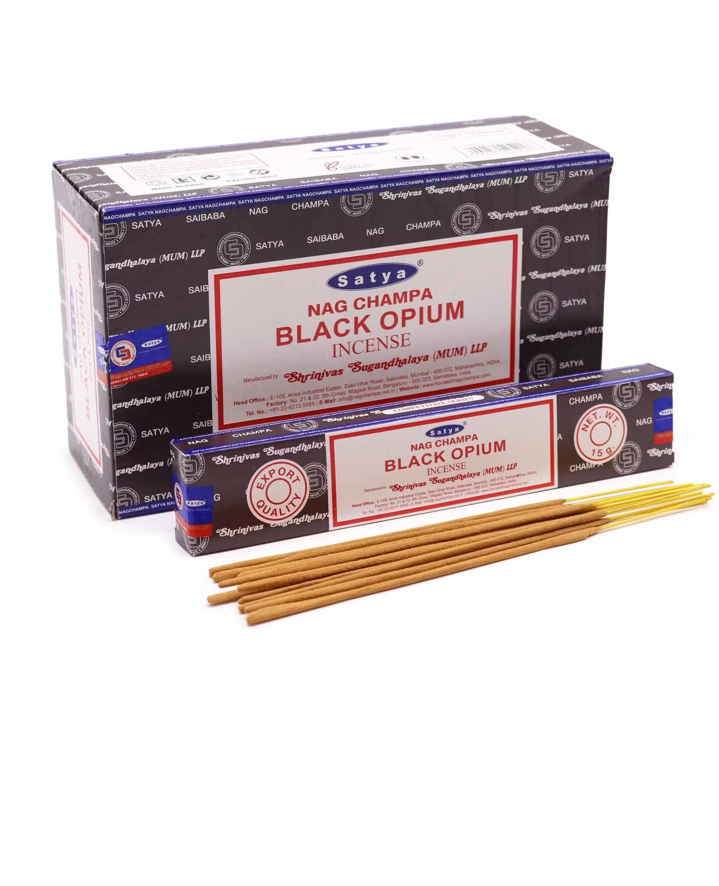 Bețișoare parfumate Satya - Black Opium