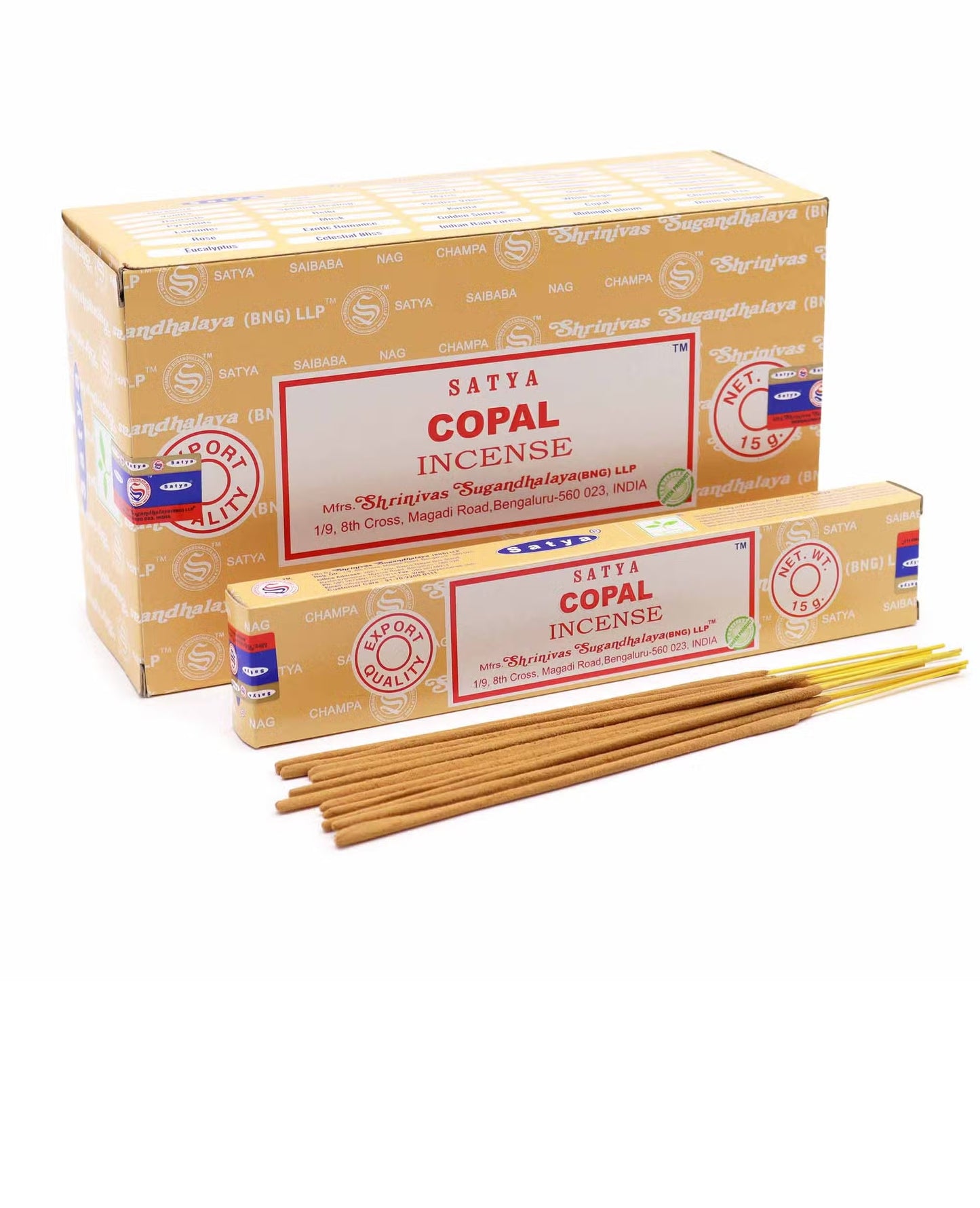 Bețișoare parfumate Satya - Copal