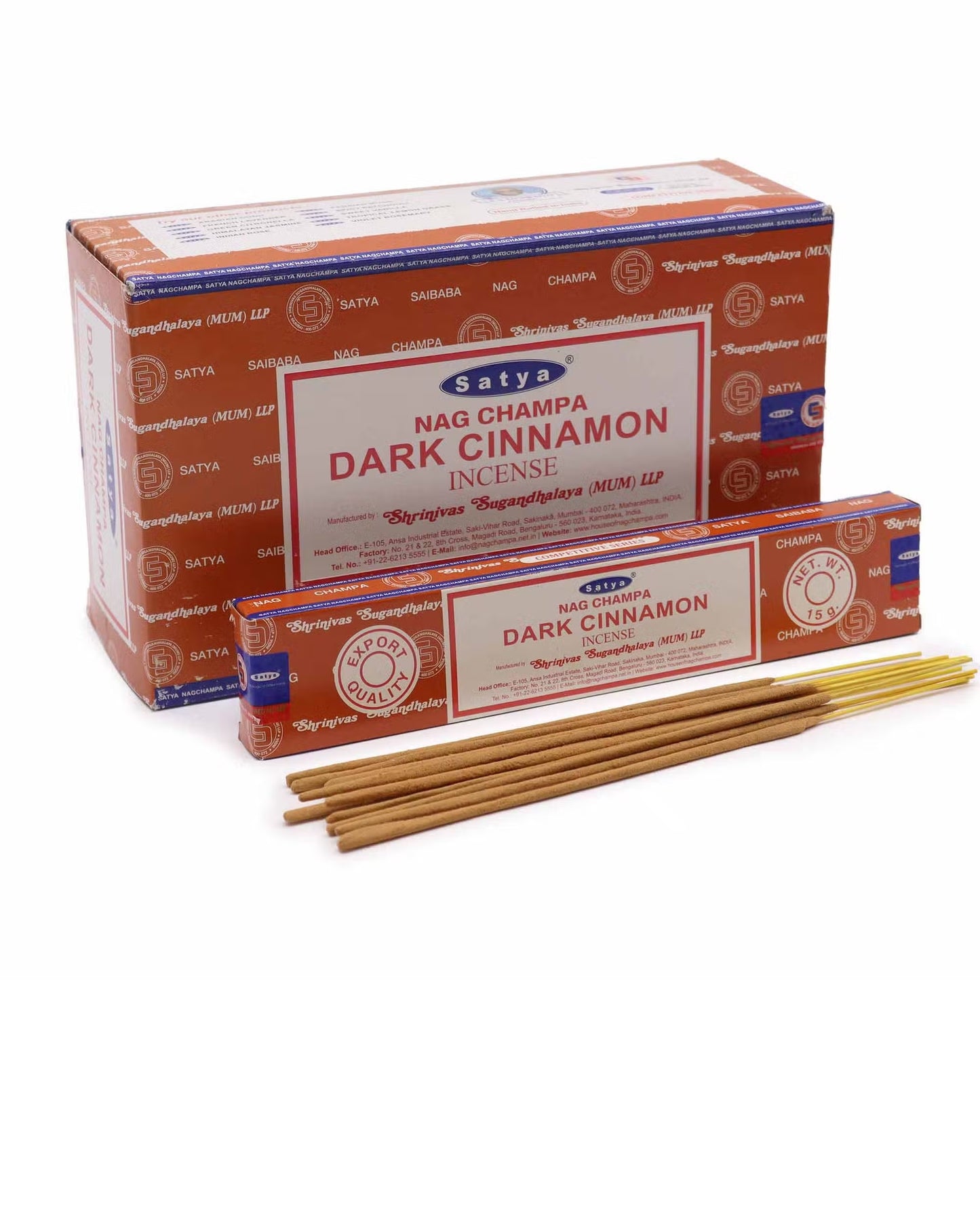 Bețișoare parfumate Satya - Dark Cinnamon