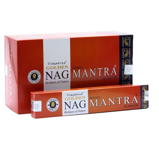 Bețișoare Parfumate Golden Nag - Mantra
