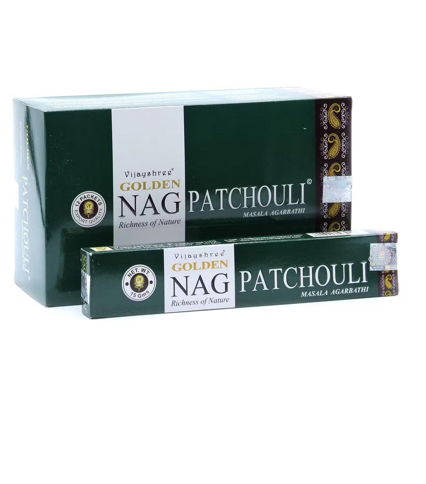 Bețișoare Parfumate Golden Nag - Patchouli